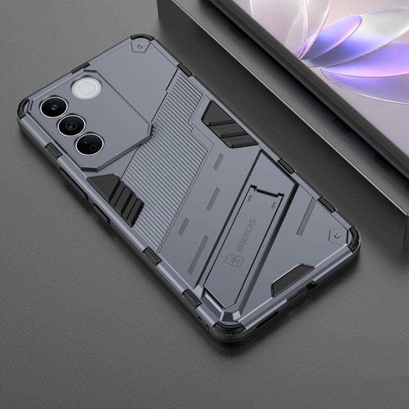 Для Vivo S16E S16 Pro 5G Armor противоударный чехол для телефона задняя крышка магнитная подставка анти-падение защитные чехлы