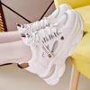 Thick-soled Heightening Sports Shoes Women's Spring Mesh Breathable Dad Shoes Casual Shoes