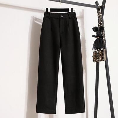 2024 Большие размеры Длинные брюки Женские свободные винтажные с высокой талией однотонные свободные повседневные базовые брюки Брюки Широкие брюки 5XL