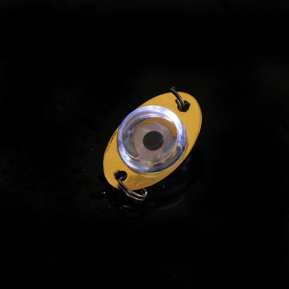 Рыболовные принадлежности Тройные якорьные крючки Привлекающая рыбу Светодиодная лампа для рыбы Свет для приманки Светящаяся подсветка для приманки