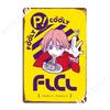 Haruko Flcl Poster Metal Plaque Club Home Painting Décor Create Mural Tin Sign Poster