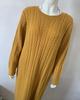 2023 European & American Tassel Cable Knit Sweater Dress for Women - Slim Fit Mid-Length