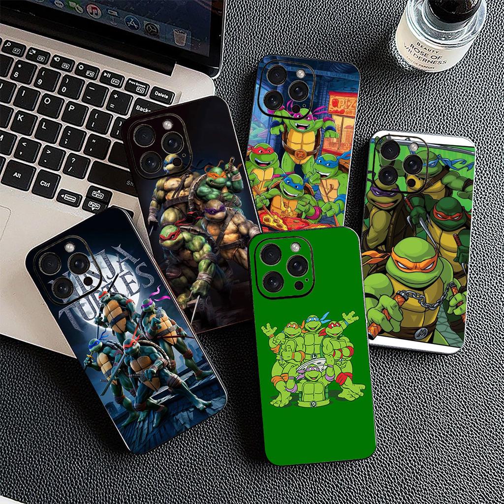 Cover for OPPO A80 A18 A16 A40 A17 A15 A38 A78 A79 A54 A57 A12 A60 5G 4G Casing Phone Case Anime N-Ninja-Comics T-Turtles-Lovely