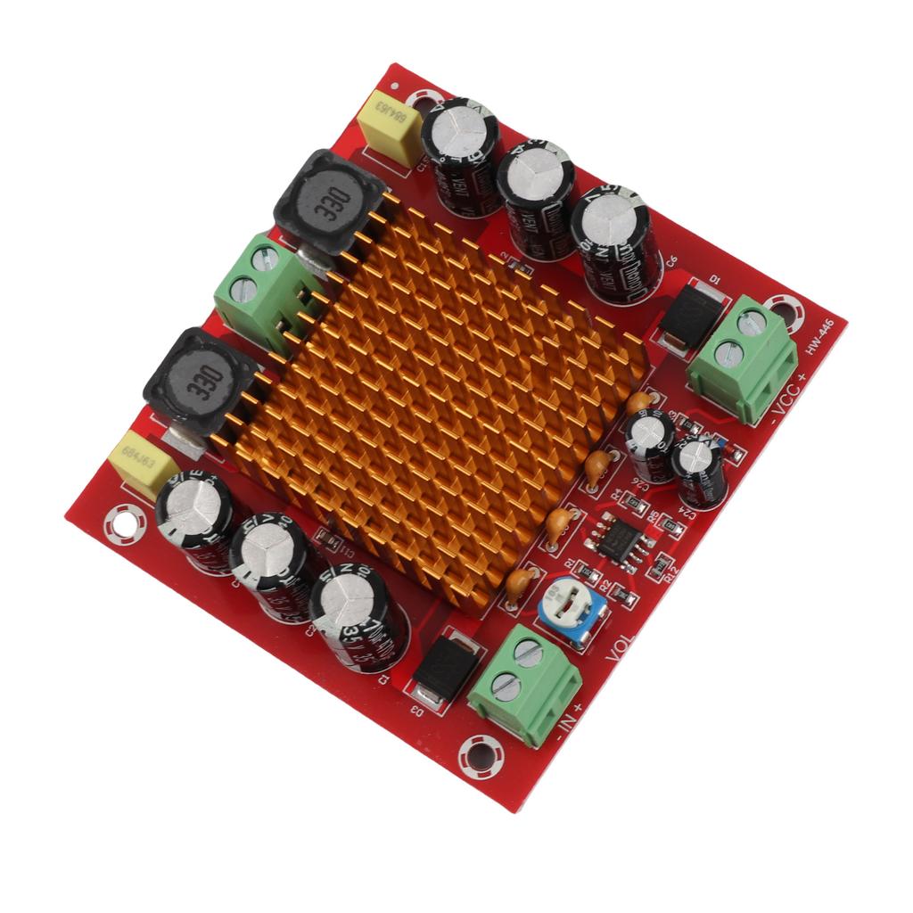 Цифровая плата усилителя мощности Монофонический аудиоусилитель Оборудование Чип TPA3116DA 150 Вт 12–26 В XH-M544