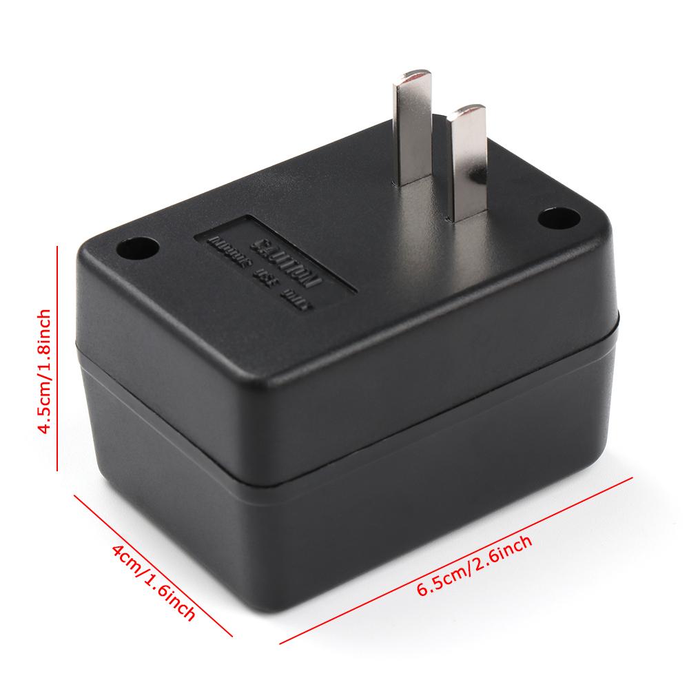 Portable Transformer Step Down Voltage Converter US AC 220V To 110V Travel Adapter 10W