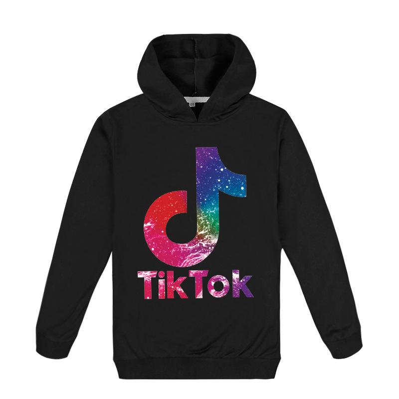 Autumn Hooded Children Spring Tops Tiktok Hoodies Pullovers Casual Wear