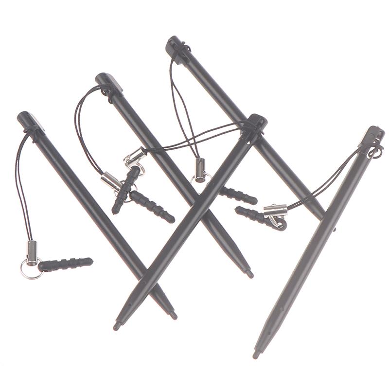 5 шт. резистивный сенсорный экран стилус твердый наконечник ручка с пылезащитной заглушкой веревка для Pos Mp4