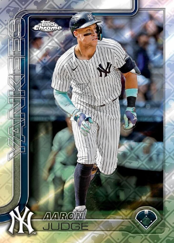 2025 Topps Chrome Бейсбол - ЛОГОФРАКТОР МЕГА