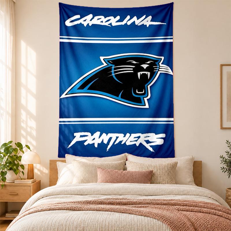 Carolina Panthers Tapestry highquality for decorating living room bedroom dorm walls ideal as bedroom wallart orholiday gift