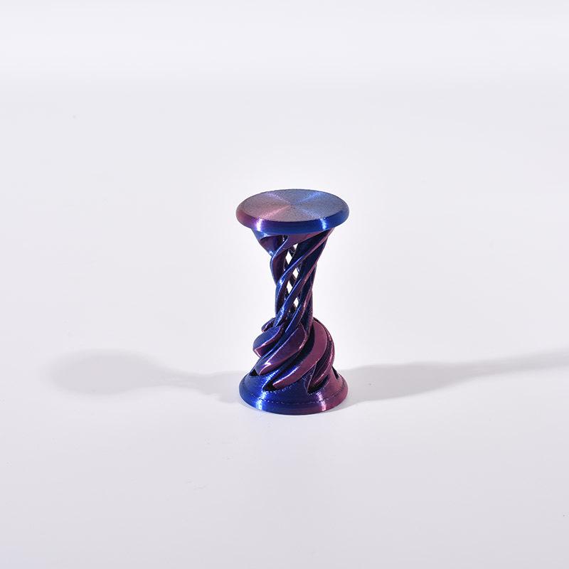3D Печать Спиральные Игрушки для Снятия Стресса Забавная Спиральная Игрушка-Переправа Трехмерная Выбрасываемая Игрушка Декор для Рабочего Стола Фигурка
