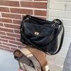 Осень и зима новая модная вместительная простая ретро сумка-мессенджер универсальная на одно плечо через плечо большая сумка женская