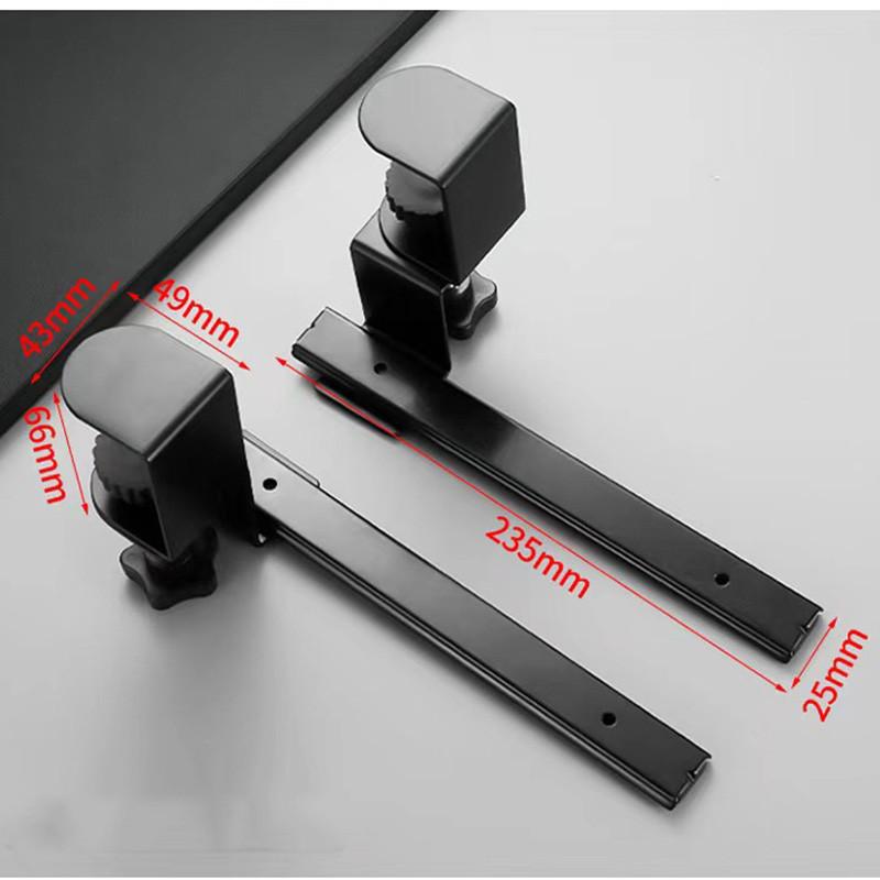 Держатель клавиатуры без сверления, настольный держатель для выдвижных ящиков, органайзер для компьютерной мыши, подставка под стол