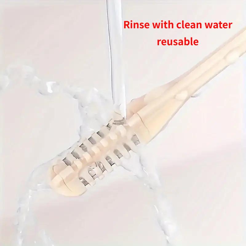 2/4 шт. Триммер для волос в носу 2-в-1, вращающийся на 360 градусов, режущая головка для волос в носу, двусторонние лезвия, инструмент для удаления волос в носу, нержавеющая сталь, ручной триммер для носа