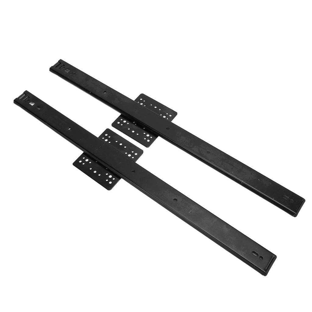 1 пара 20-дюймовых направляющих шириной 35 мм, несущая способность 20 кг, скрытая направляющая для раздвижных дверей для шкафа-купе