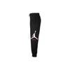Jordan MJ Baseline Lace-Up Side Print Fleece Casual Knit Sports Pants Kids Pants Black FZ6362-010
