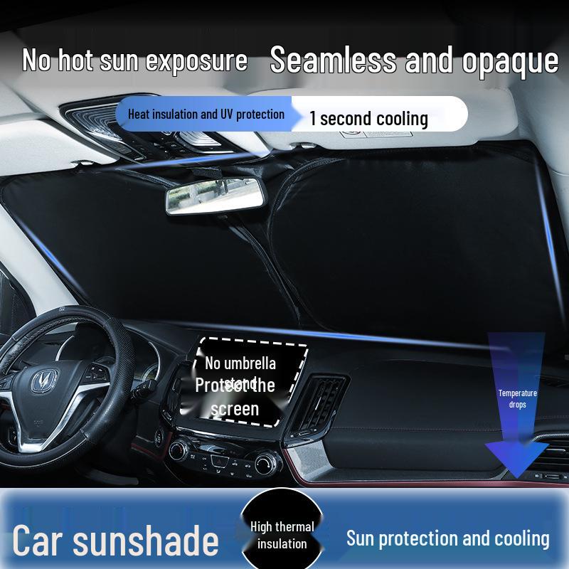 Tang Car Front Windshield Sunshade Board