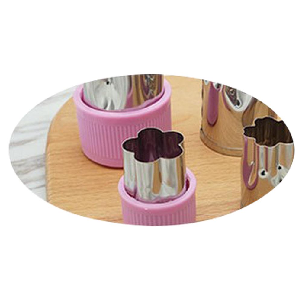 Набор для фигурной нарезки овощей из нержавеющей стали, 8 шт