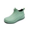 Woman Rain Shoes Waterproof Rubber Boots Ladies Casual Slip-on Flats Rainboots Female Insulated Garden Galoshes Botas De Chuva