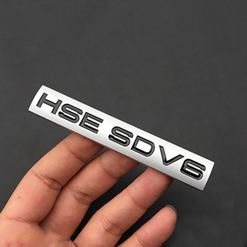 3D Metal Car Logo Stickers Car Body Trunk Badge Emblem For Lan-d Ro-ver Ran-ge Ro-ver Defender Discovery Evoque Freelander 1 2 3 4 Accessories