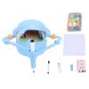 Smart Drawing Robot Voice Interactive Cute Educational Drawing Robot Painting Learning Toy with 100 Cards 14 Pens for