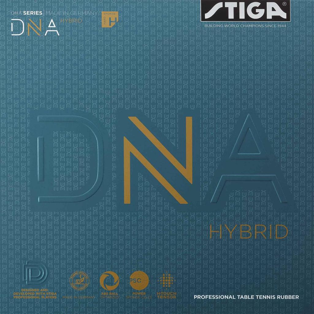STIGA DNA Hybrid H Table Tennis Rubber, Inverted Soft, Black, Extra Thick, MAX 1712120121