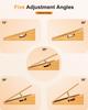 RayLove Растяжка ахиллова сухожилия 5 регулируемых положений 204 кг вес Портативная боковая Натуральный x x 15 Тренировочная доска, устройство при подошвенном фасциите,