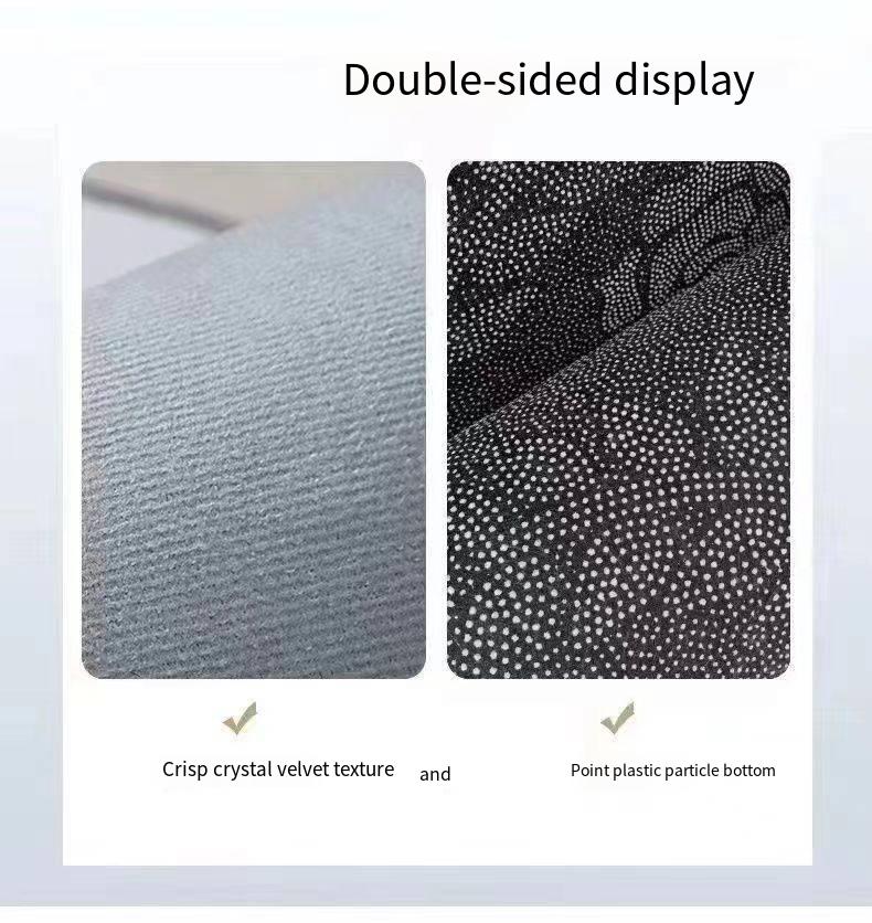 Persian-Style Crystal Velvet Carpet For Bedroom, Living Room And Sofa, Anti-Slip And Easy To Maintain, Home Decoration