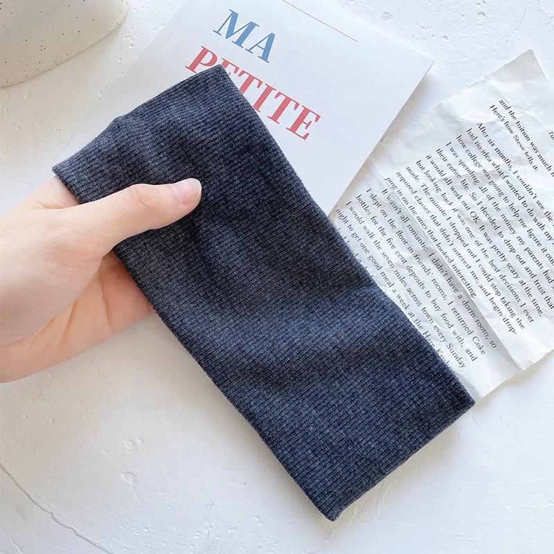 Женская широкая повязка на голову, эластичная повязка для волос, спортивный тюрбан для йоги, головной убор