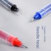 12Pcs/set Black/Red/blue Ink Liquid Rollerball Gel Pen Quick Drying Roller Ball Pens  Student