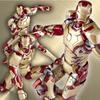 Специальные эффекты Revoltech 049 Iron Man 3 Iron Man Mark 42 окрашенная фигурка Немасштабная ABS&PVC