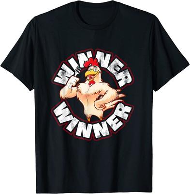 Футболка унисекс Winner Chicken Lucky Casino Gambling Blackjack