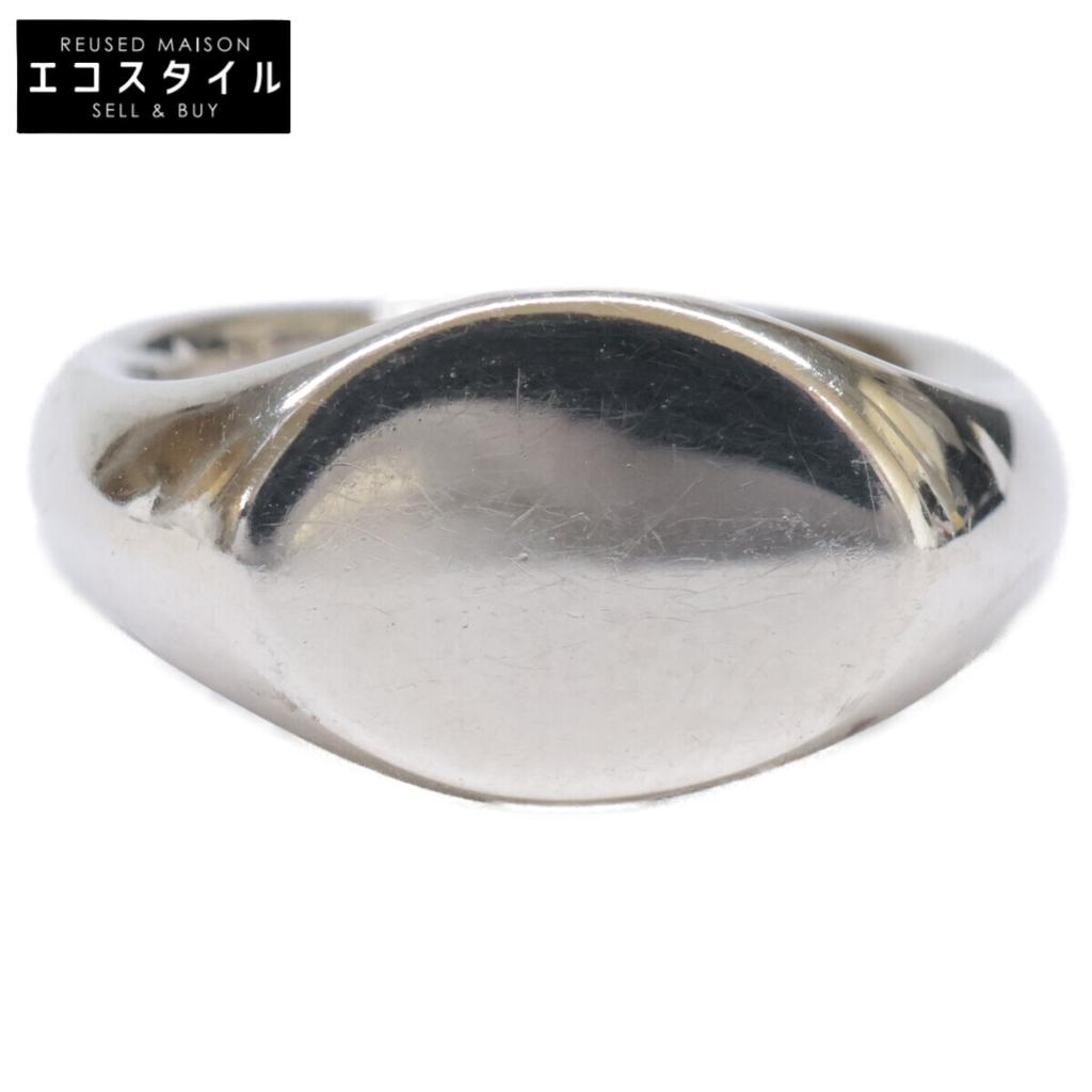 ТИФФАНИ&Ко. Винтажное овальное кольцо-печатка 925 пробы серебро б/у