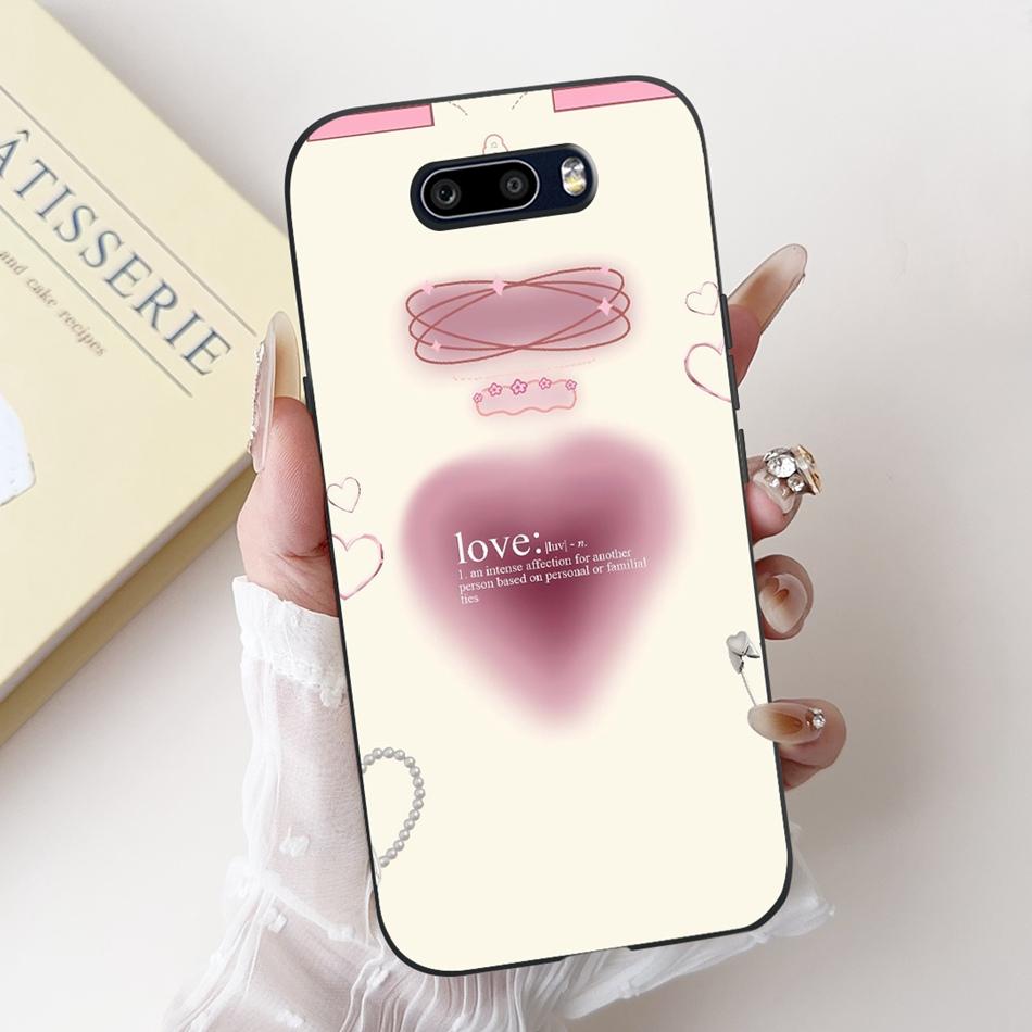 Для LG V50S ThinQ / V50 ThinQ 5G Новый Милый Мультяшный Цветочный Чехол для Телефона Для LG V50 V50S ThinQ Черный Силиконовый Мягкий Чехол