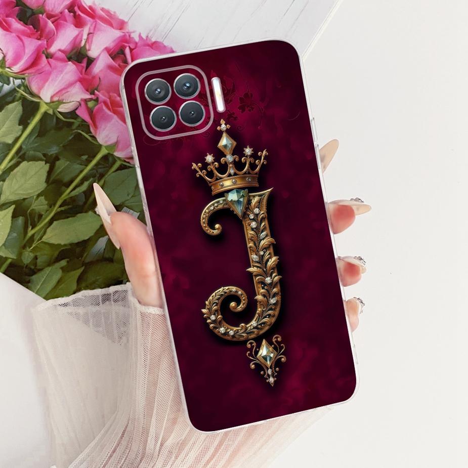 For Oppo A73 Case CPH2099 Cute Crown Letters Cover Soft Silicone Phone Case For Oppo A93 A 73 OppoA73 OppoA93 CPH2121 Funda Bags