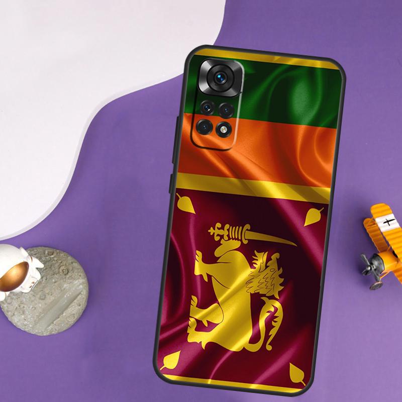 Чехол со флагом Шри-Ланки для Xiaomi Redmi Note 13 Pro 14 12 9 10 11 Pro 10S 11S 12S Redmi 10C 13C 14C 12C