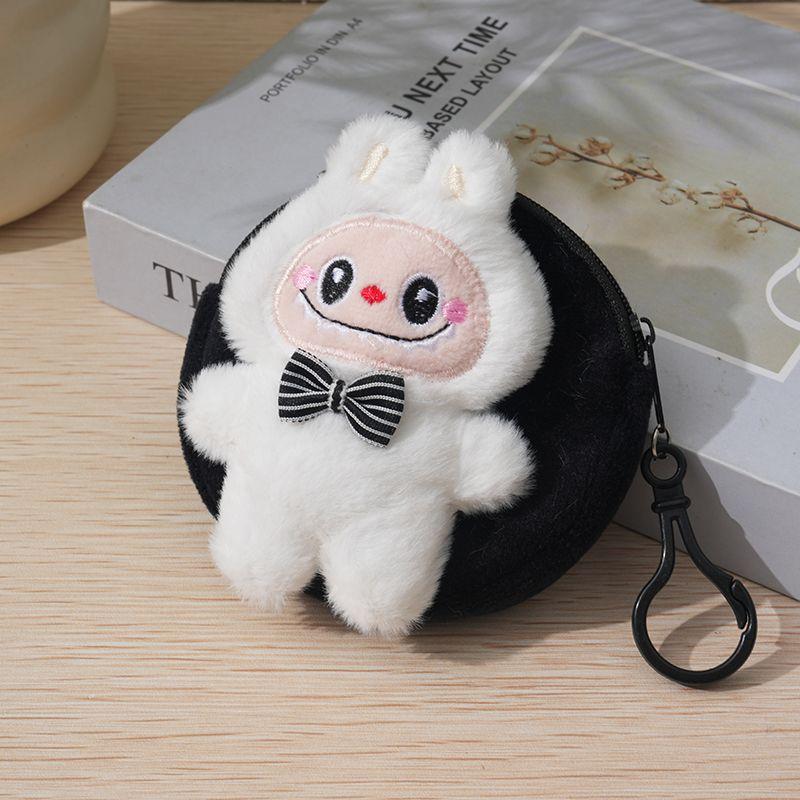 Лабубу Милая Плюшевая Кукла DIY Кошелек для Детей и Взрослых Подвесные Аксессуары Маленький Кошелек 10СМ