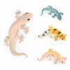 Animal Figurines Simulation Lizard Figures Gecko Prank Props Lizards Action Model  Children Gift
