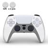 Силиконовый защитный чехол-кожа для PlayStation 5 для контроллера PS5 Накладки на стики Противоскользящий корпус для аксессуаров PS5