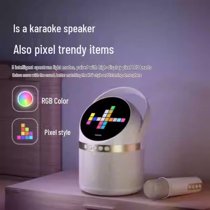 Bluetooth-караоке-колонка Philips TAS2508 с микрофоном, штекер CN (адаптер в комплекте)