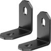 Крепежные кронштейны для мотоцикла Kaedear 2 x 2 отверстия 37 x 20 x 37 x (Толщиной 2 мм, куски) KDR-YX-L90-2M6 (M6 / 2,5 мм)