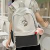 School Bag Summer New Women's High-value Cute Embroidered Cat Primary and Secondary School Students Lightweight Backpack