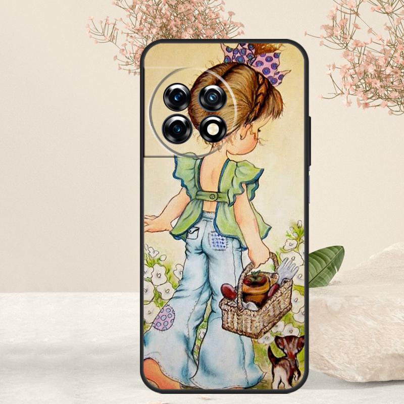 Чехол с рисунком Sarah Kay для OnePlus 15 R 13 13T 13R 12 12R 11 10T 8T 9 10 Pro Nord 5 CE 4 2 3 Lite N20 N30