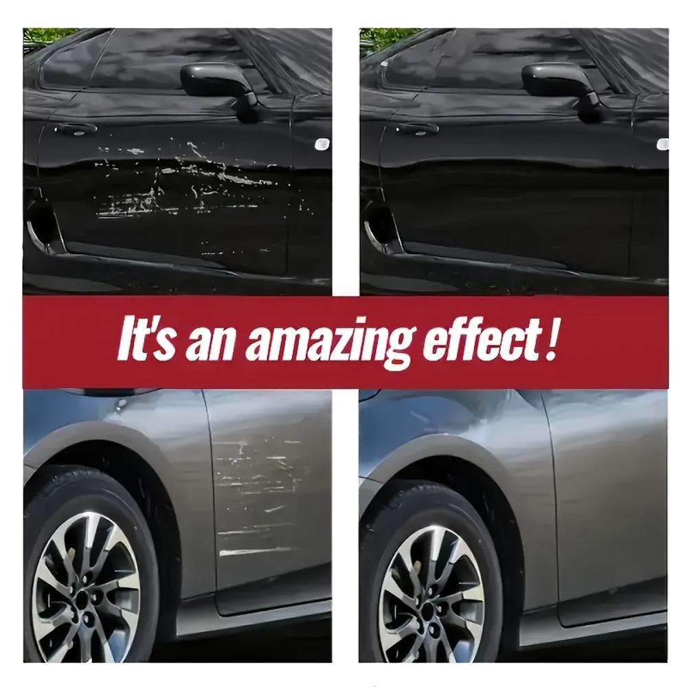 Нано Полироль для Удаления Царапин с Губкой – Удаление Свирлей и Набор для Удаления Царапин Глиной – Безопасен для Всех Цветов Краски, Удаление Царапин на Автомобиле