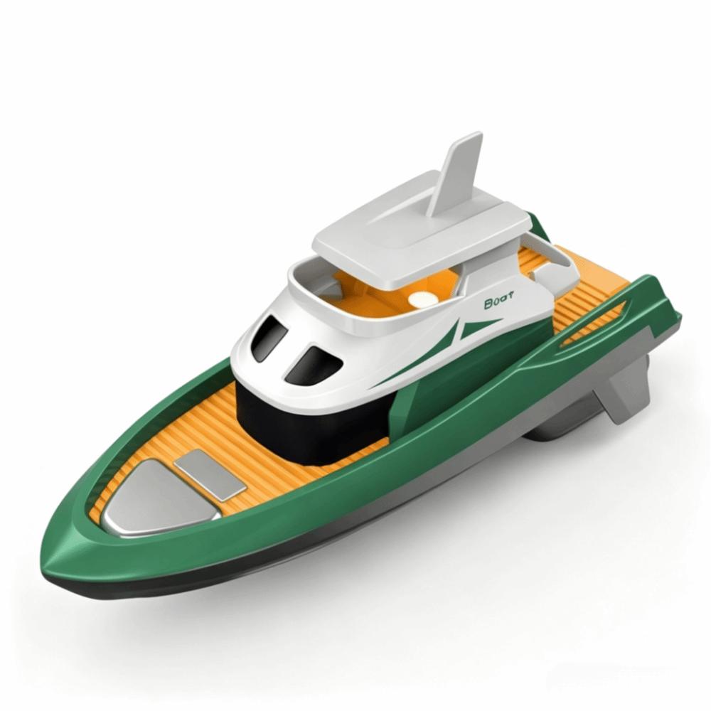Wireless Remote Controlled Remote Control Boat With Lights RC Mini Boat RC Boat Toy Gift