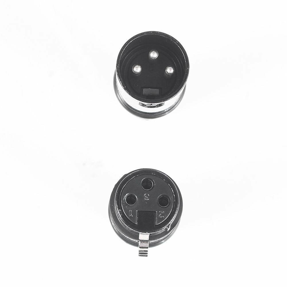 10 пар микрофонных аудиоразъемов XLR 3-контактный папа/мама для DMX-применений