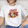 Unisexs Unisexs Spain Football 2026 Shirt Cotton Graphic TShirt Clothing Outfits