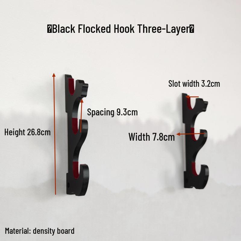 Регулируемая настенная стойка для мечей, ножей и музыкальных инструментов