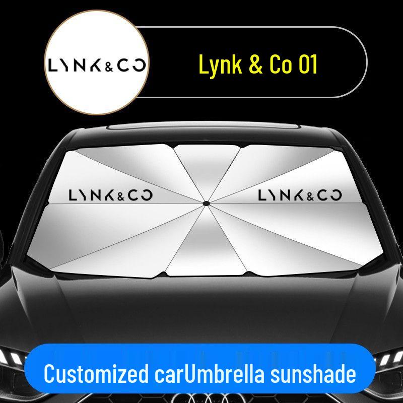 Солнцезащитный козырек для Lynk & Co 01: Теплоизолирующий автомобильный зонт для защиты от солнца