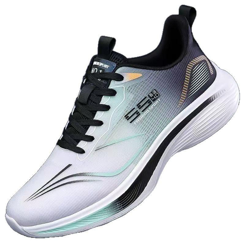Мужские и женские весенне-летние новые повседневные кроссовки для бега сетчатые дышащие легкие с мягкой подошвой удобные студенческие спортивные туфли