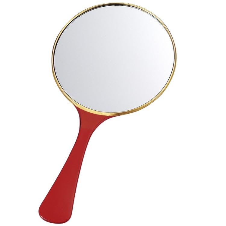 Maeju Lacquerware Sakura Hand Mirror with Stand 5L-515